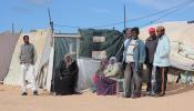 Los refugiados abandonados en la frontera libia