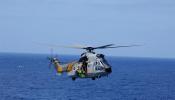 Encontrados más restos del fuselaje del helicóptero militar siniestrado