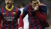 Iniesta y Messi comprimen la Liga en el Bernabéu