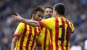 El Barça gana al Espanyol en medio de la polémica