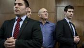 El ex primer ministro israelí Ehud Olmert, declarado culpable de aceptar sobornos