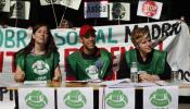 La PAH pide un alquiler social para los tres bloques ocupados en Vallecas
