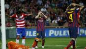 El Barcelona pierde media liga en Granada