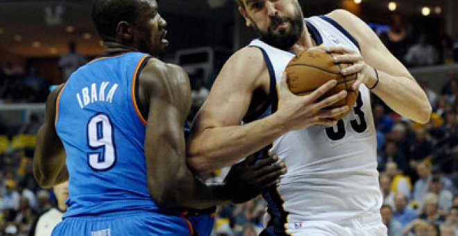 Los Grizzlies ganan en la prórroga a los Thunder y toman ventaja