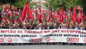 El empleo de calidad centra las reivindicaciones de las marchas por el Primero de Mayo