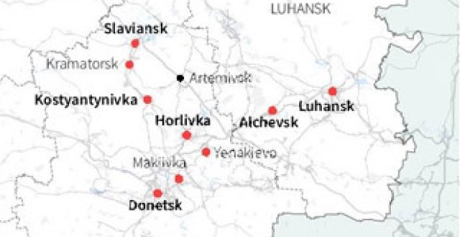 Al menos nueve muertos en la ofensiva de Kiev contra Slaviansk