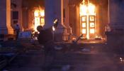 Un incendio provocado por partidarios de Kiev causa al menos 36 muertos en Odessa