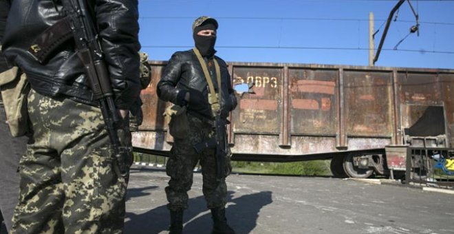 Veteranos soviéticos toman el mando de la defensa de Slaviansk