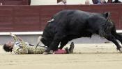 Ganan los toros: suspendida una corrida de San Isidro al resultar heridos los tres toreros