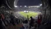 La UEFA clausura parcialmente el Bernabéu por una bandera nazi contra el Bayern de Múnich