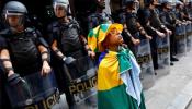 La huelga de metro lleva el caos a Sao Paulo a tres días del Mundial