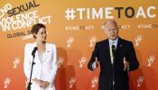 Jolie y Hague prometen resultados en la cumbre contra la violencia sexual