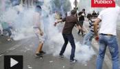 Disturbios en París en una manifestación contra Israel prohibida