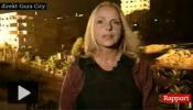 Bombardeo israelí en directo en la televisión sueca