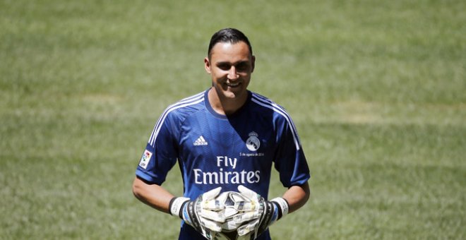 Keylor Navas, preparado para luchar por la portería del Madrid