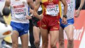 Miguel Ángel López, medalla de oro en 20 kilómetros marcha