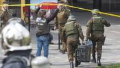 Al menos 14 heridos en un atentado en un centro comercial del metro de Santiago de Chile