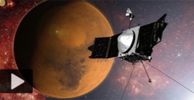 Una sonda de la NASA entra en la órbita de Marte