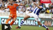 El Valencia pisa el freno en Anoeta