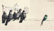Un Ayuntamiento borra un mural de Banksy de 500.000 euros al considerarlo "racista" por error