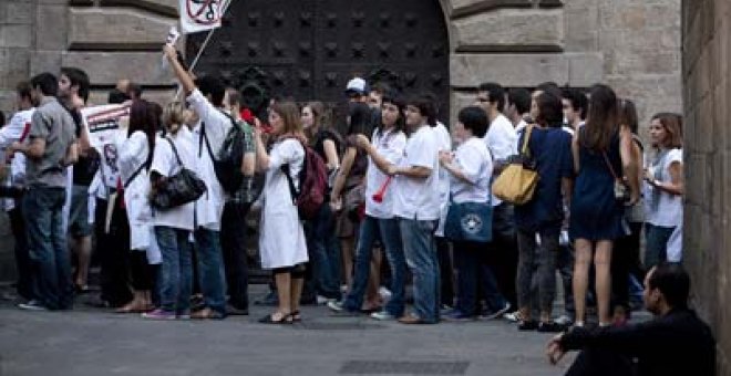 El hospital de Sant Pau se une a los centros a favor de la huelga