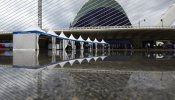 Los edificios de Calatrava en Valencia hacen aguas