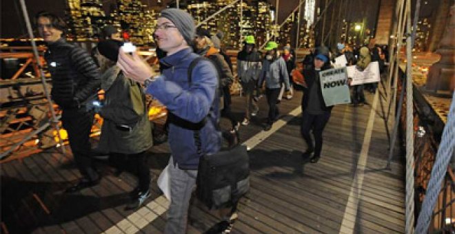 'Occupy Wall Street' se traslada al puente de Brooklyn