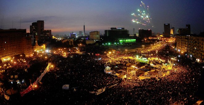 Tahrir clama de forma masiva contra la Junta Militar egipcia