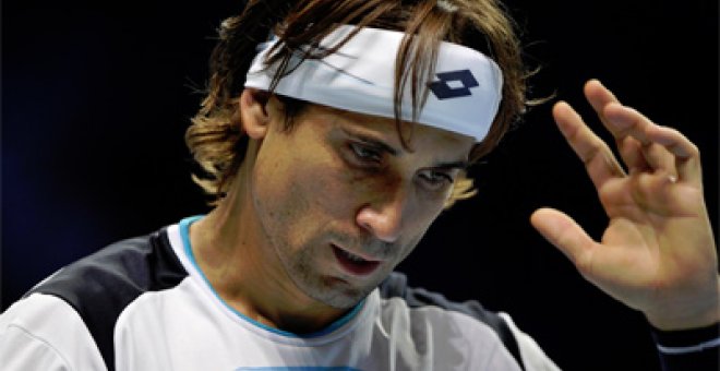 Ferrer se topa con el eterno Federer