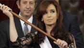 Cristina Fernández evoca a Kirchner al jurar cargo