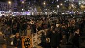 Mil indignados se dan cita en Barcelona por los encausados del 15J