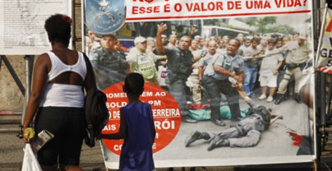 Policías de Río también se declaran en huelga