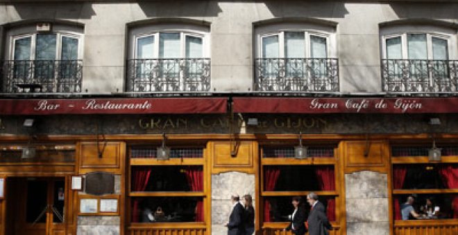 La terraza del Café Gijón, en peligro