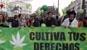 Marcha en Madrid por la legalización de la marihuana