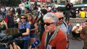 Almodóvar, un indignado más en Sol