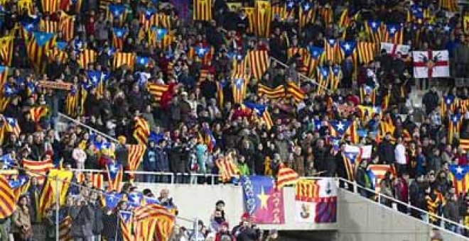 Una "fiesta reivindicativa" a favor de las selecciones vasca y catalana