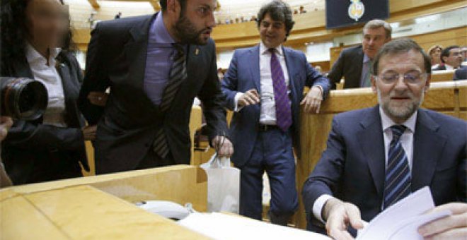 Los mineros mandan regalo a Rajoy
