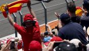 Alonso, emocionado por el apoyo de la gente