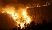 Permanecen activos los incendios de Tenerife y La Palma