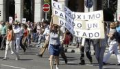 Mineros, policías, funcionarios y parados vuelven a las calles para protestar contra el 'hachazo' de Rajoy