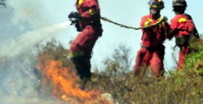 Catalunya quiere emplear a presos para luchar contra los incendios