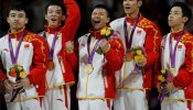 China revalida el oro olímpico en la gimnasia masculina