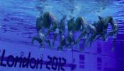 España se cuelga el bronce en natación sincronizada por equipos