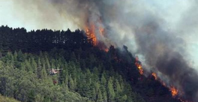 El fuego arrasa el triple de hectáreas que el año pasado