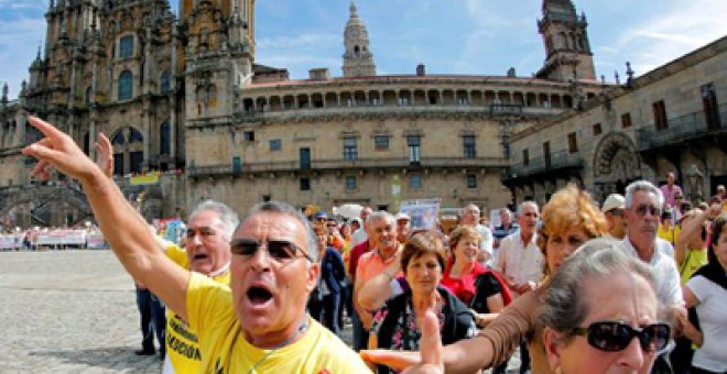 "Estafados por los bancos, expropiados por el Gobierno"