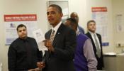 Obama, el primer presidente de EEUU en votar por adelantado