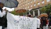 Nueva protesta de los trabajadores de La Princesa en Madrid