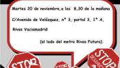 El Ivima frena un desahucio en la localidad madrileña de Rivas