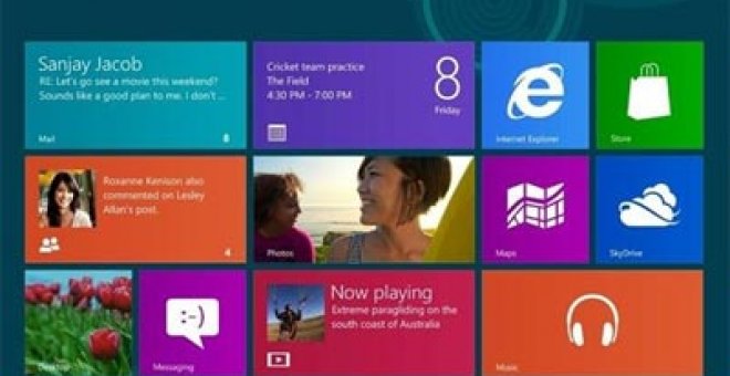 Windows 8 logra menos cuota de mercado que el criticado Vista