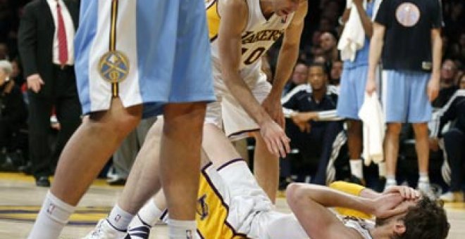 Gasol sufre una conmoción cerebral